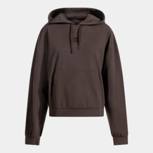 SUDADERA CON CAPUCHA RESORT MARRÓN