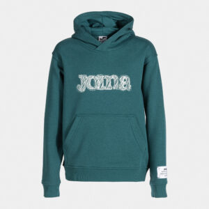 SUDADERA CON CAPUCHA JOMA KIDS VERDE TURQUESA