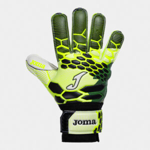GUANTES PORTERO CALCIO VERDE FLUOR NEGRO