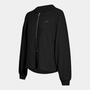 CHAQUETA CON CAPUCHA SOFT NEGRO