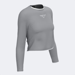 CAMISETA MANGA LARGA MIMETIC GRIS